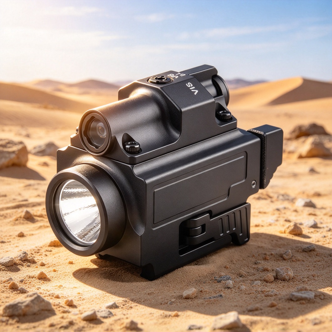 Outdoor Lighting Black - Taktiksel LED El Feneri, 800 Lümen,