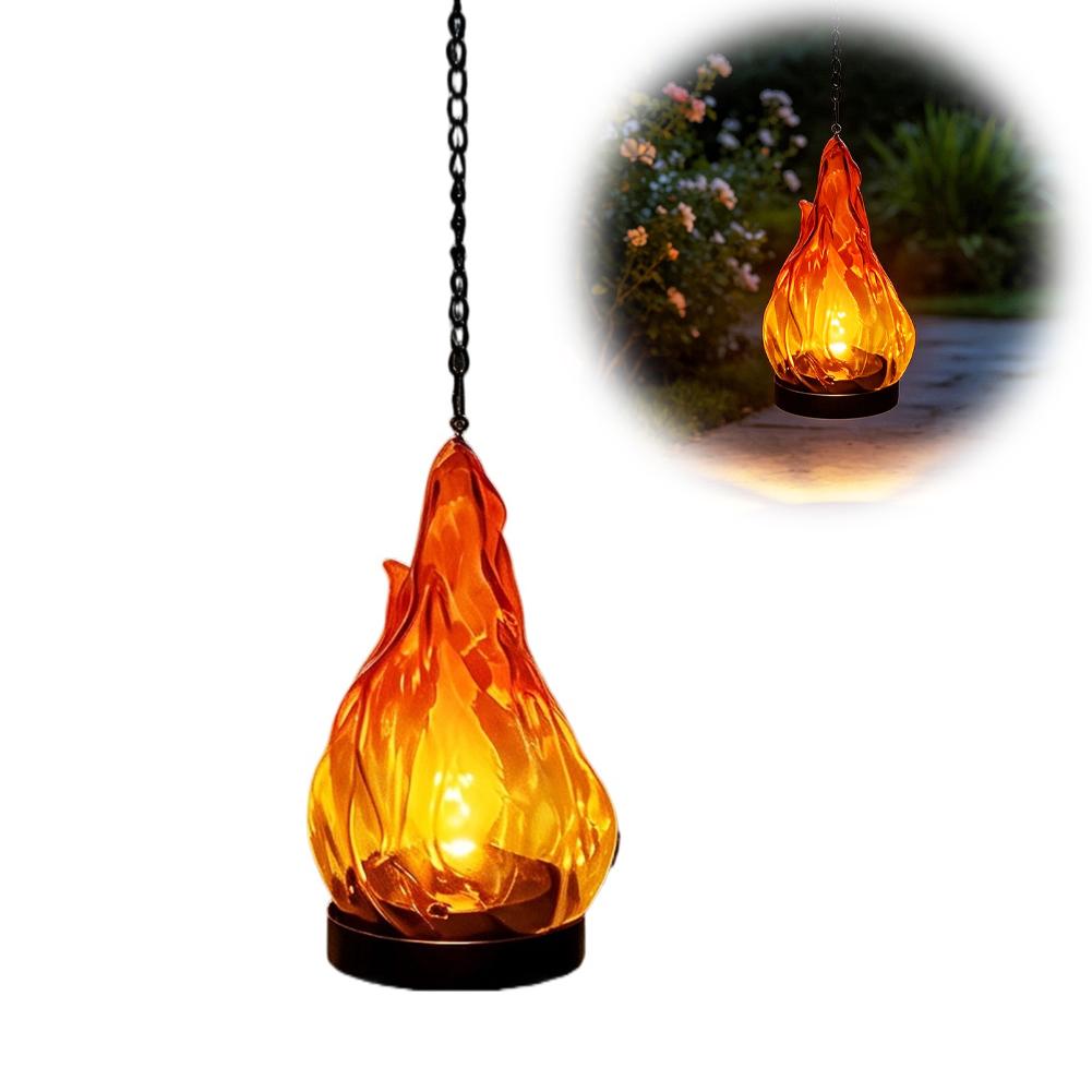 Outdoor Lighting Effects - LED Titreyen Alevli Fener, IP65 Su