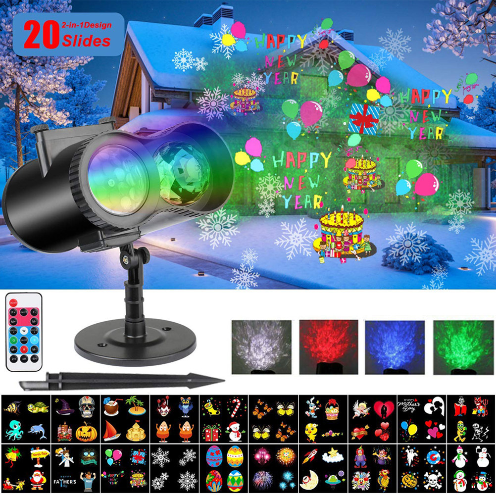 Outdoor Lighting Uk - Hareketli LED Noel Projektör Işığı, 20