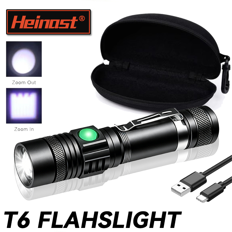 T6 LED Şarj Edilebilir El Fene - Outdoor Lighting Black incelemesi ve fiyatı