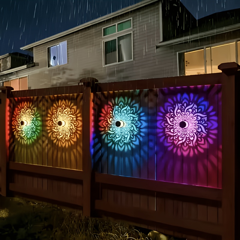 1/2/4 Paket Güneş Enerjili Çit - Outdoor Lighting Waterproof incelemesi ve fiyatı