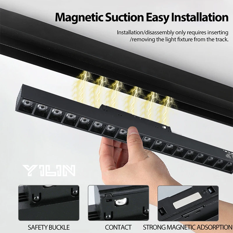 LED ray lambası gömülü manyeti - Outdoor Lighting Track incelemesi ve fiyatı
