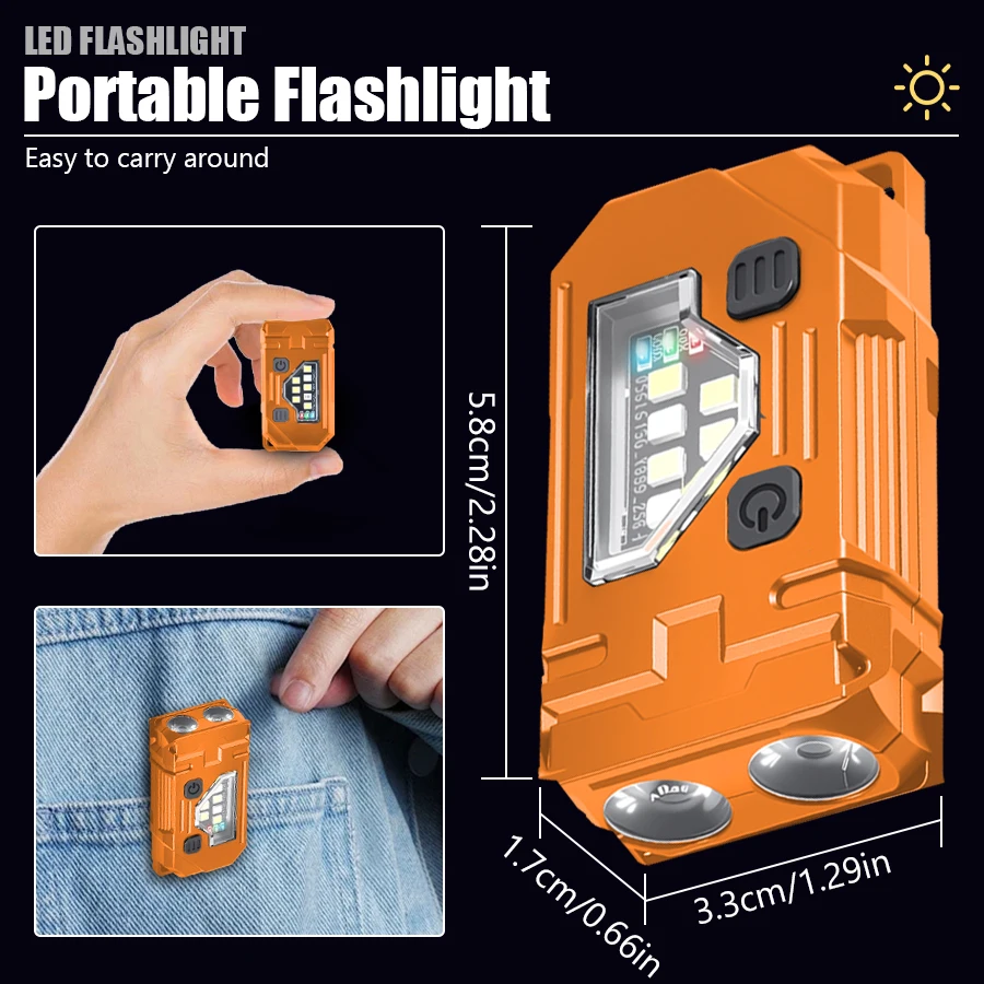Mini Anahtarlık EDC El Feneri  - Outdoor Lighting Black incelemesi ve fiyatı
