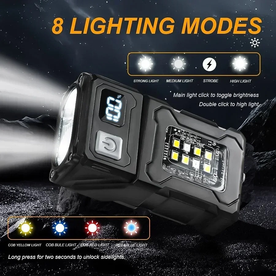Mini USB Şarjlı LED El Feneri  - Outdoor Lighting Black incelemesi ve fiyatı
