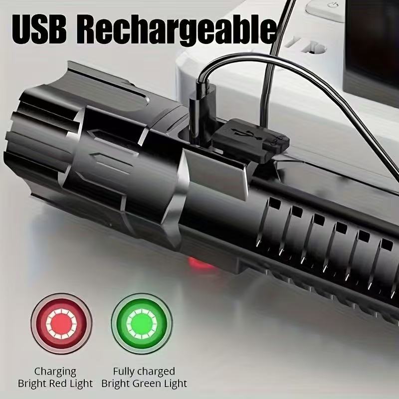 Yeni Yüksek Güçlü Led El Fener - Outdoor Lighting Black incelemesi ve fiyatı