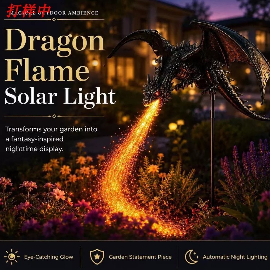 Solar Dragon Güneş Enerjili Ba - Outdoor Lighting Pathway incelemesi ve fiyatı