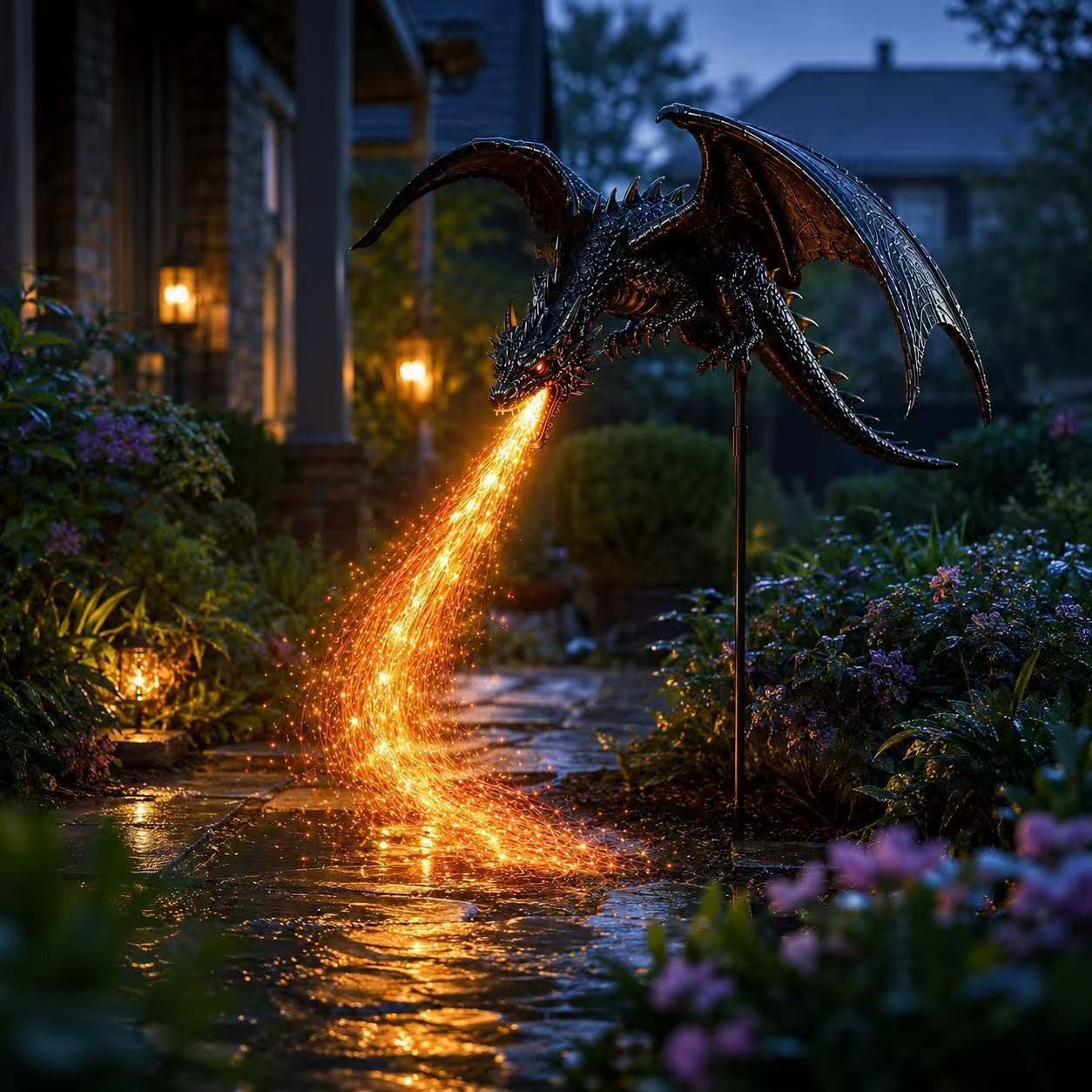 Solar Dragon Güneş Enerjili Ba - Outdoor Lighting Pathway incelemesi ve fiyatı