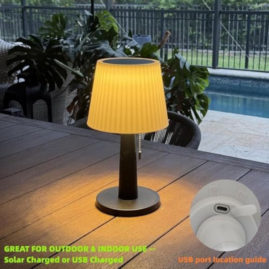 Güneş Enerjili Masa Lambaları  - Outdoor Lighting Waterproof incelemesi ve fiyatı
