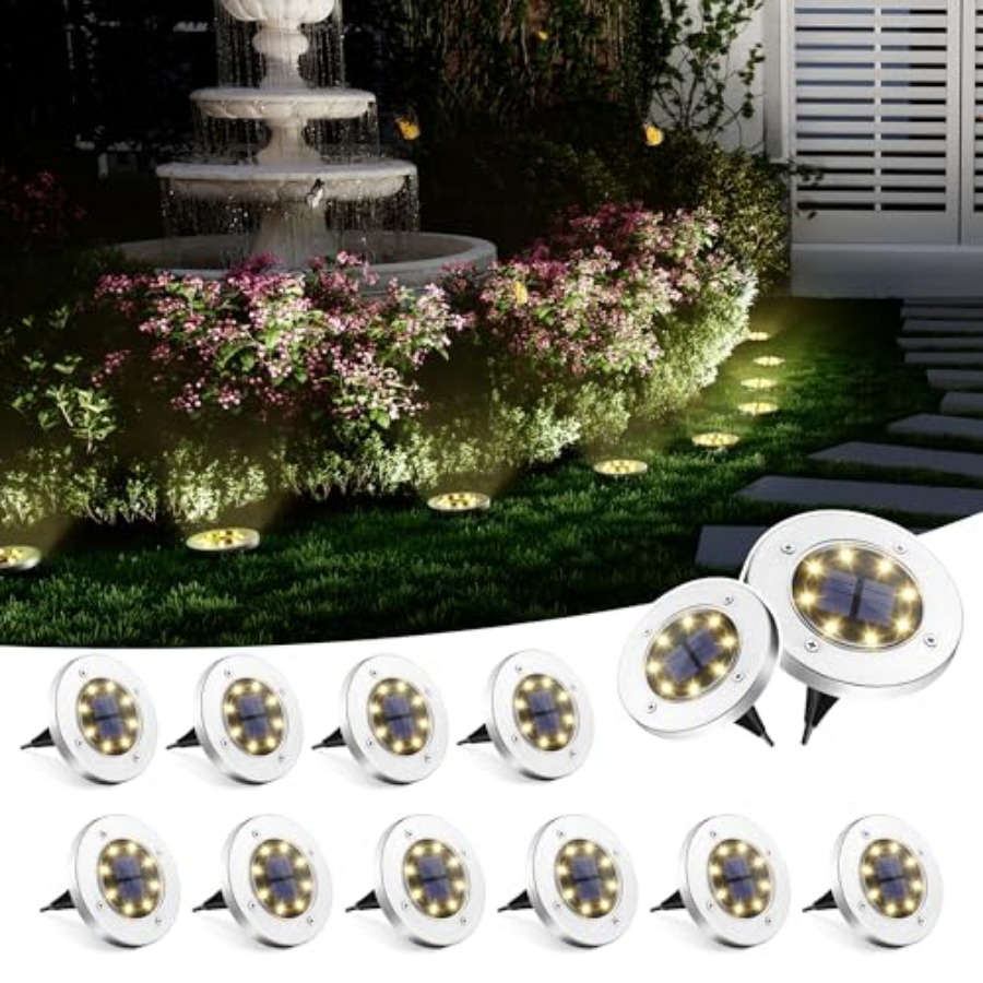Güneş Enerjili Zemin Lambaları - Outdoor Lighting Waterproof incelemesi ve fiyatı